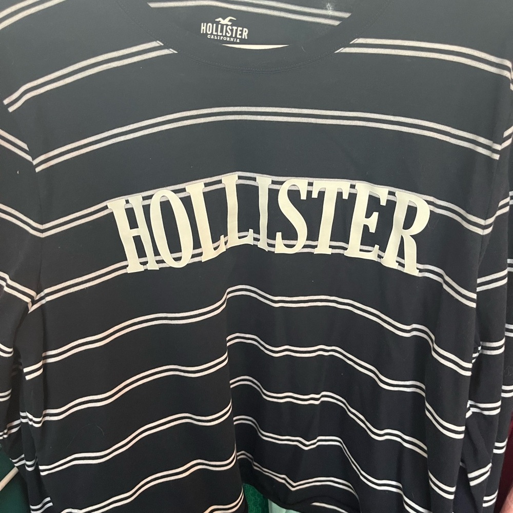 Size L Hollister long sleeve shirt